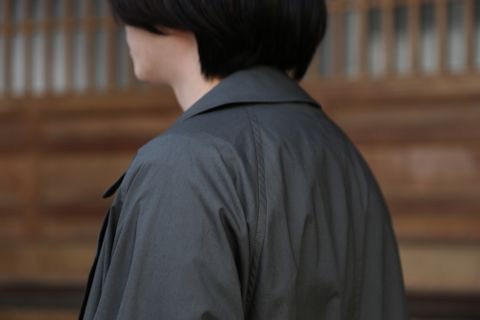 CIOTA スビンコットン 40/- タイプライター タイロッケンコート(COLM-106M) style.2021.2.27.