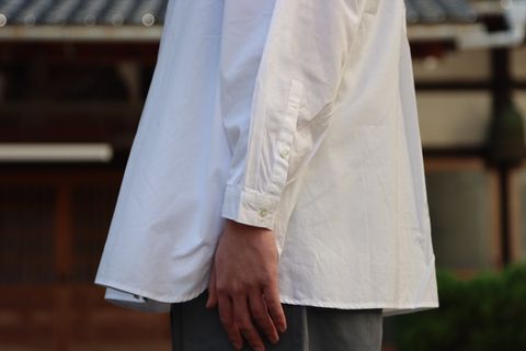 FreshService CORPORATE REGULAR COLLAR SHIRT"WHITE"style.