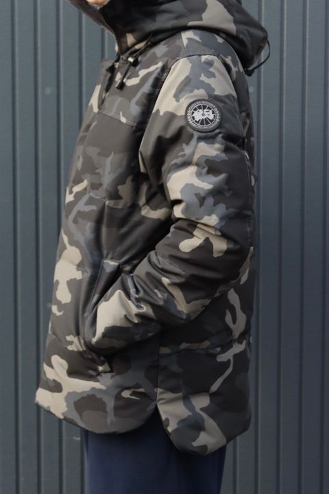 CANADA GOOSE MACMILLAN PARKA BLACK LABEL PRINT style.2022.12.3