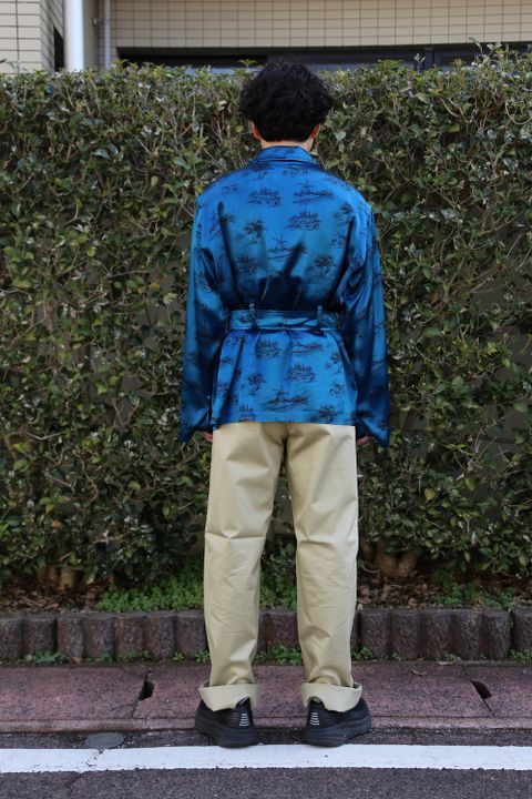 MATSUFUJI DAYDREAM Prinnted Jacket style 2021.02.21.