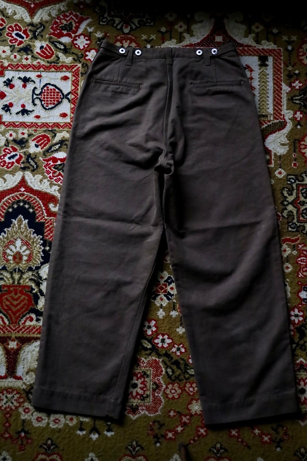 アプレッセ 2026 STYLE2 Vintage Motorcycle Trousers(26AAP-04-23)OLIVE☆9月5日(土)発売！
