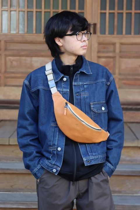 CIOTA 本藍スビンコットン13.5ozデニムGジャン(JKLM-101M-NIDBL-D) style. 2021.10.13.