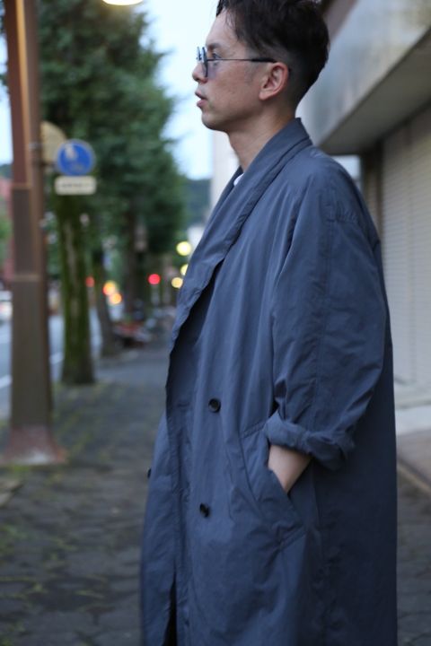 Graphpaper Garment Dyed Shop Coat & Triple Cloth Slim Chef pants Mix style.2020.8.22.