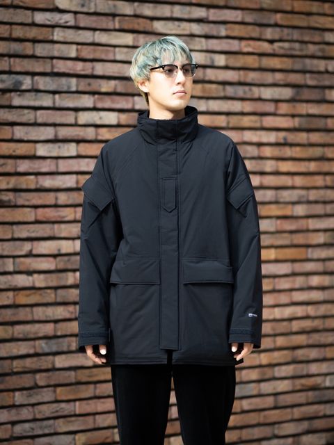 グラフペーパー PERTEX® SHIELD Insulated Military Parka(GM263-30271)BLACK ☆10月17日(土)発売！