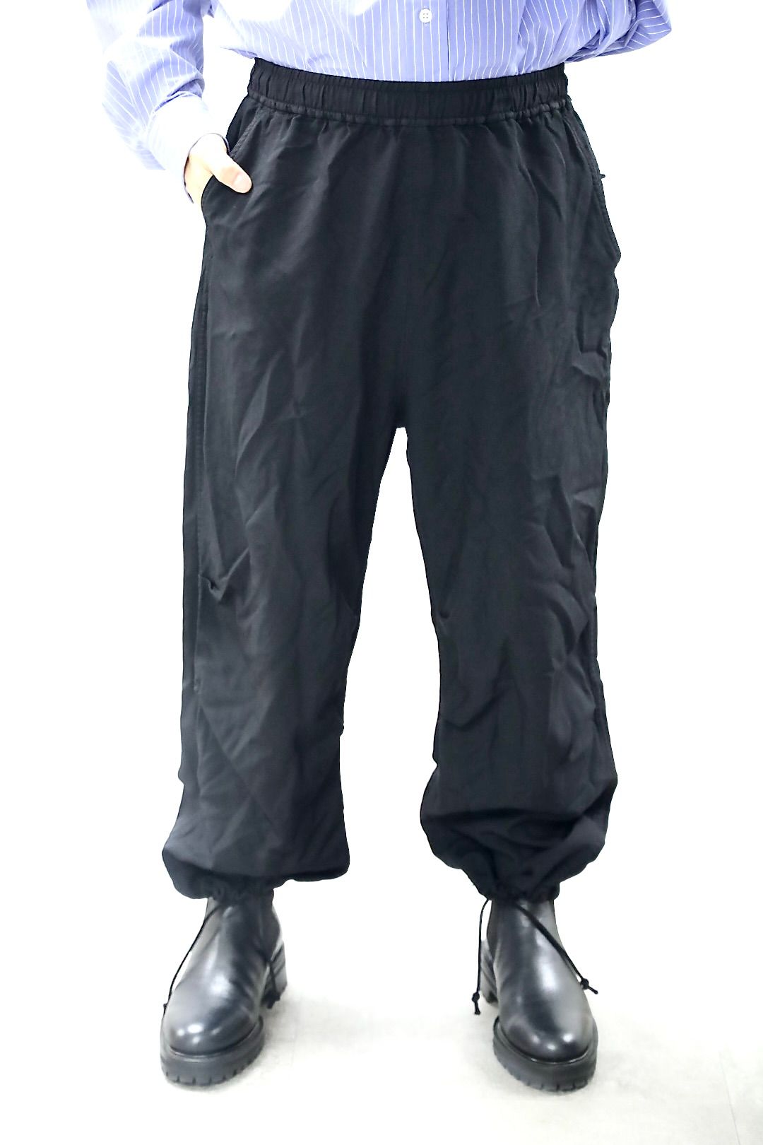 COMME des GARCONS HOMME 26SS エステルサージ製品染め3Bジャケットスタイル