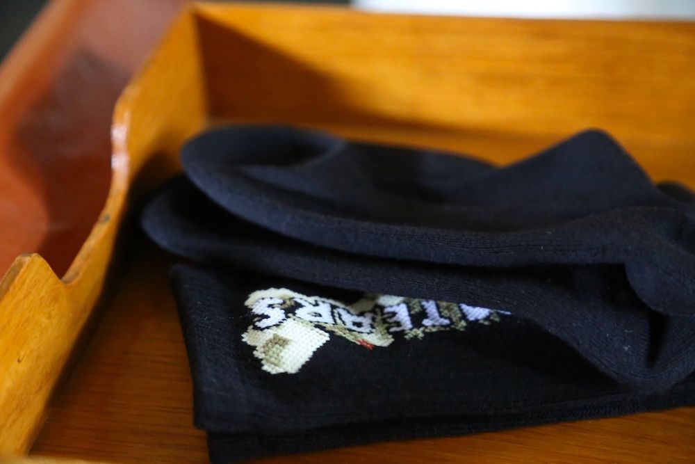 Floral Logo Sox(502-101-01-OS)