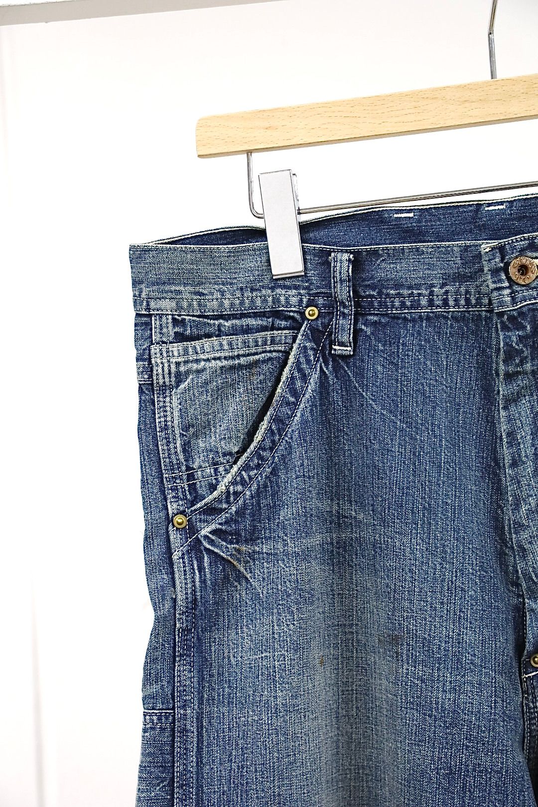 BOW WOW 26SS バウワウ HERITAGE DENIM PAINTER PANTS AGED(BW261-HDPP)INDIGO☆4月18日(土)発売！