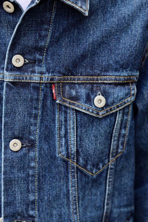 JUNYA WATANABE COMME des GARCONS MAN 綿デニム×ウールツイルチェックLevi′s Wネームジャケット Style.2020.8.29.