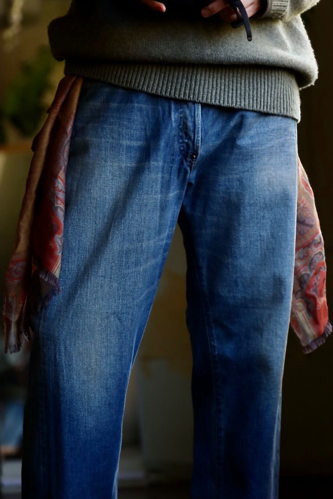 A.PRESSE - アプレッセ 23Style No.2 Washed Denim Pants(23SAP A.PRESSE - アプレッセ 23Style No.2 Washed Denim Pants(23SAP