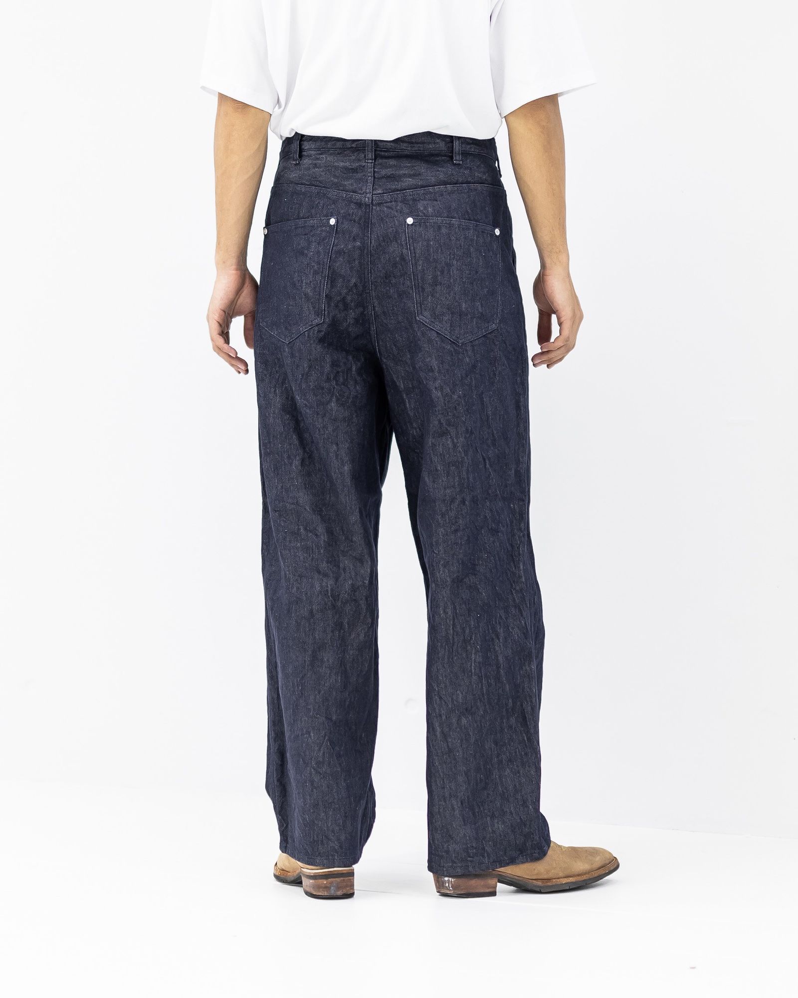 コムデギャルソンオム25FW コットンデニムパンツ(HP-P026-051)INDIGO