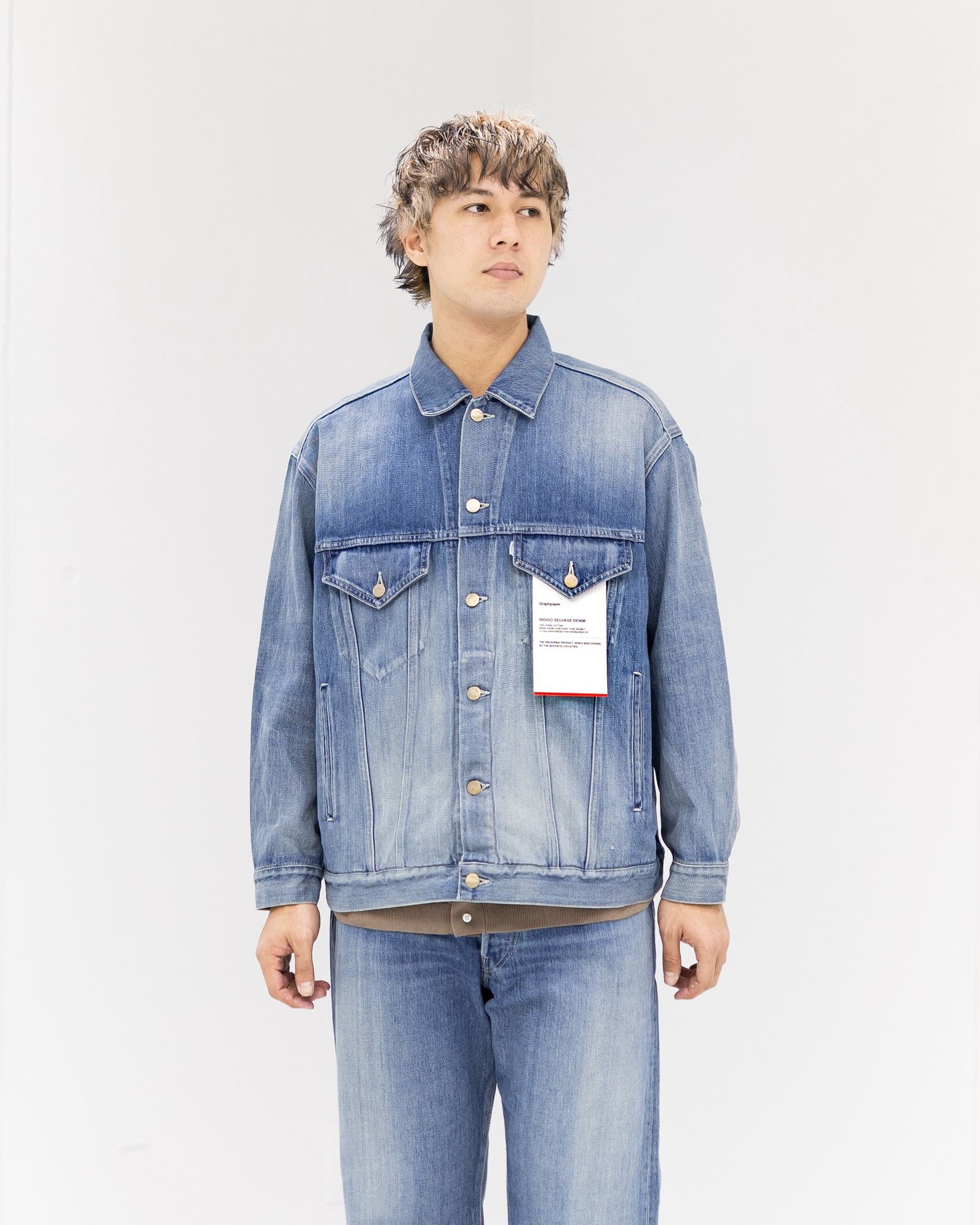 Graphpaper Selvage Denim Trucker Jacket☆ 1月24日(土)新作発売！