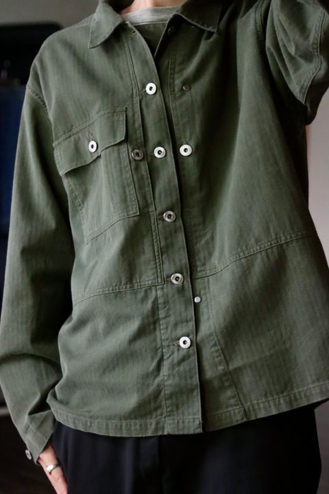 A.PRESSE アプレッセ 2023 Style2 M-44 HBT Jacketスタイル