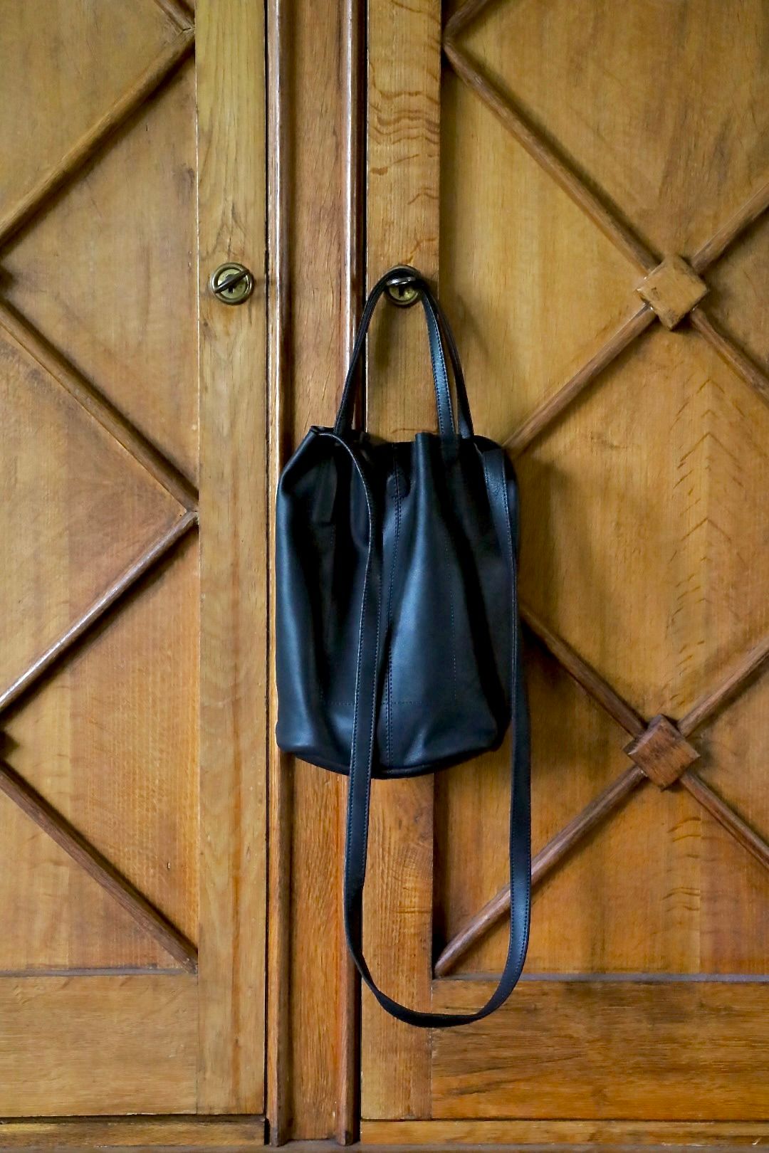 Morphee / モルフェ バッグ 2WAY SMALL TOTE（LONG）BLACK☆8月27日(木)再入荷！
