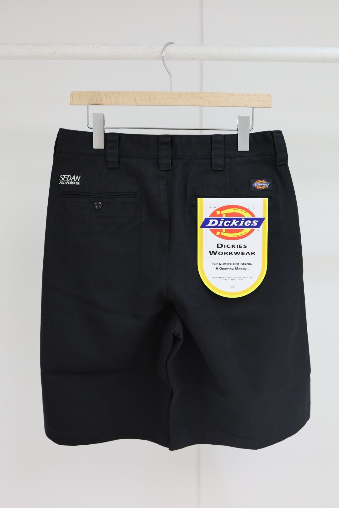 セダンオールパーパス 26SS Dickies / Tuck Wide Shorts(SD26S-PT07)BLACK☆4月18日(土)新作発売！