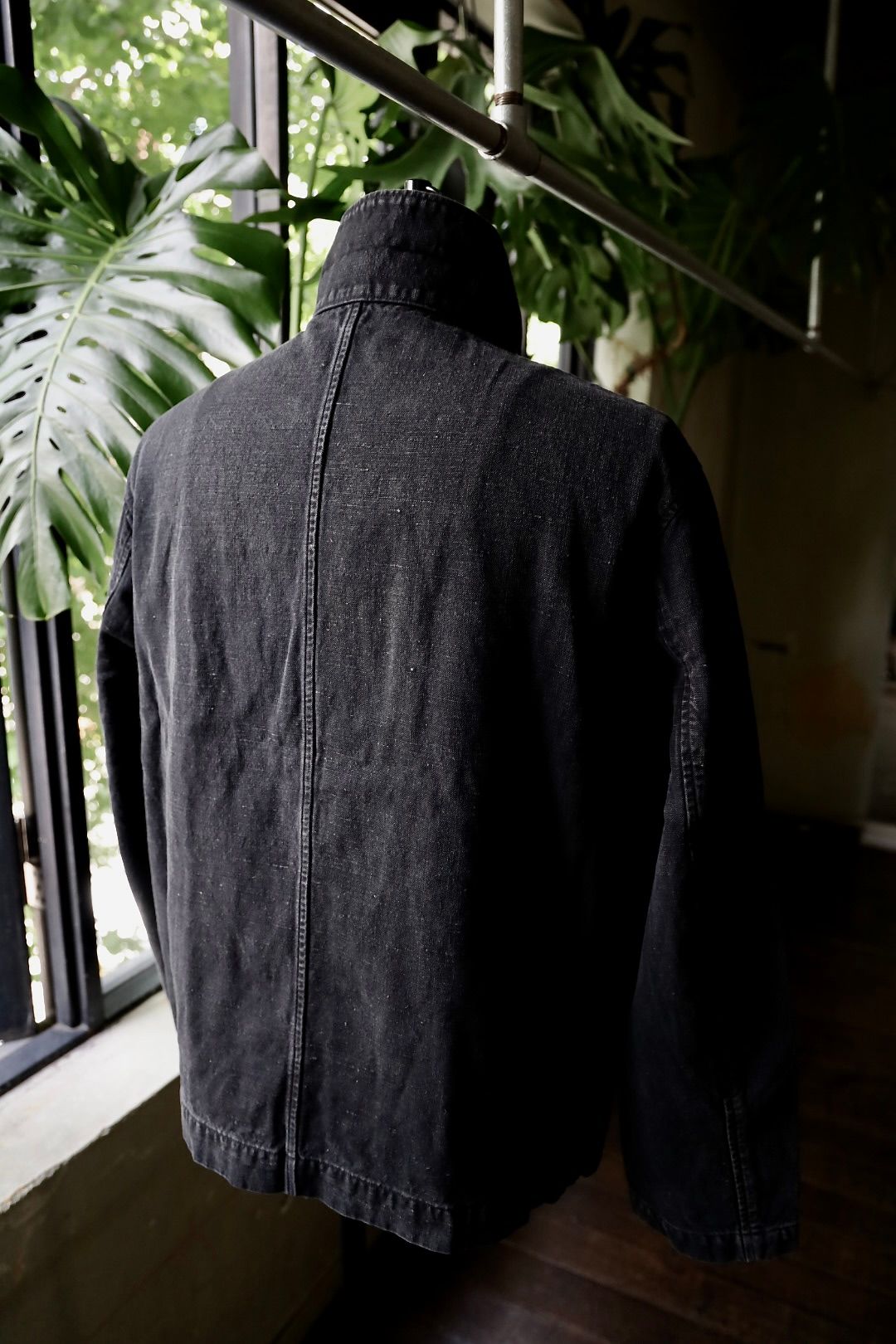 Silk Hemp French Air Force Pilot Jacket(24AAP-01-32H)BLACK7月27日(土)発売！