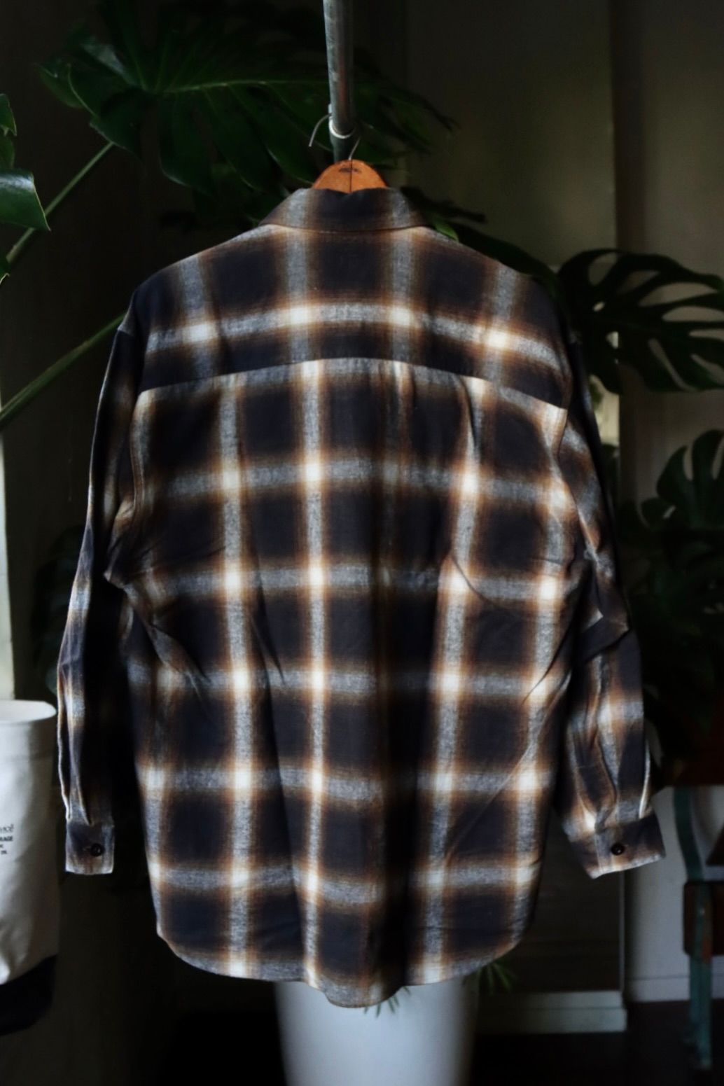 Ets.MATERIAUX   ETS.MATERIAUX / マテリオAW Ombre Check Flannel