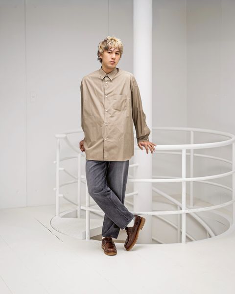 Graphpaper ALUMO for GP L/S Oversized Regular Collar Shirt 1月31日(土)新作発売！