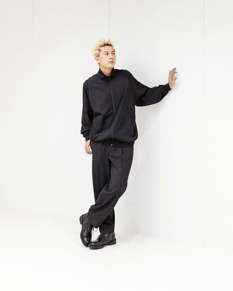 Graphpaper 新作SIDOGRAS Melange Ponte Track Blouson (BLACK) 11月29日(土)新作発売！