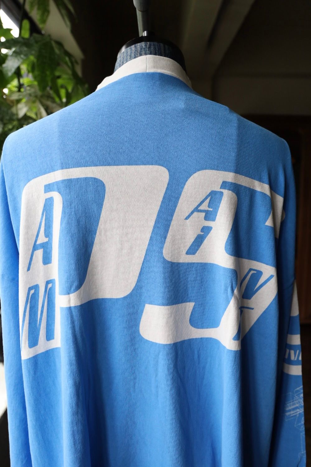 セントマイケル Tシャツ SAINT PAM LS TEE(SM-HR1-0000-C28)BLUE★9月27日(土)発売！