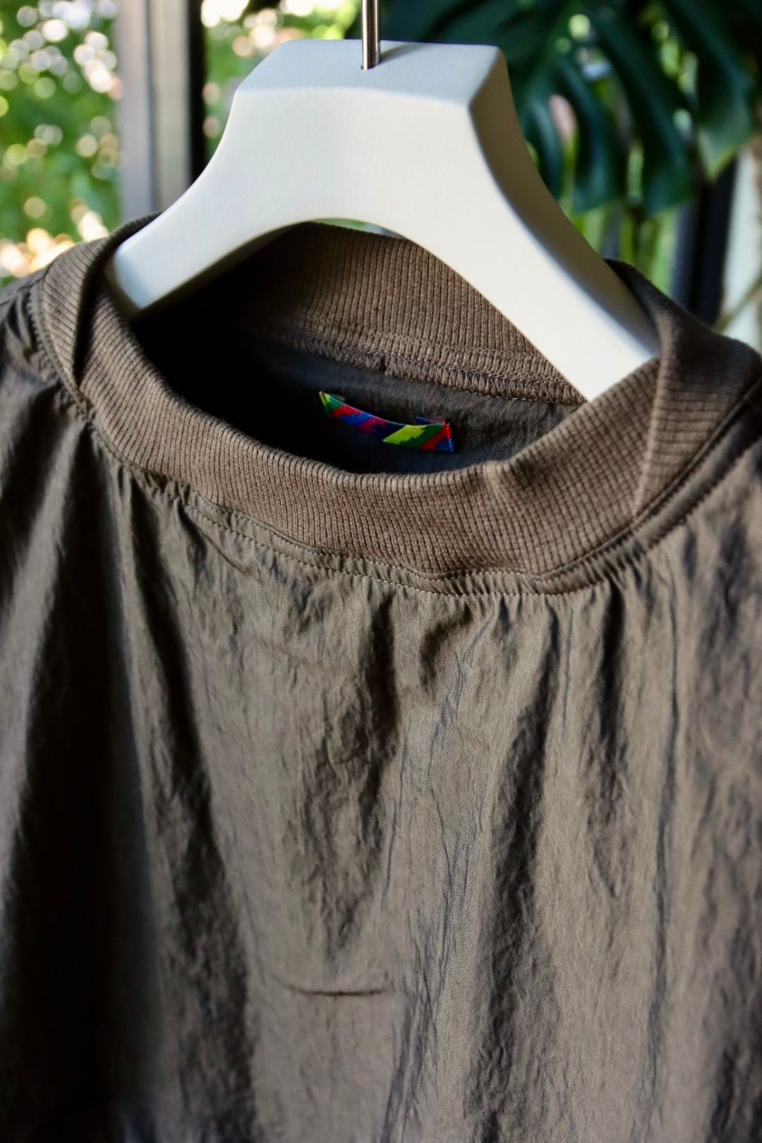 イズネス23AW シャカシャカプルオーバーシャツ SHAKA SHAKA PULLOVER SHIRTS(1005AWPULL01)BROWN