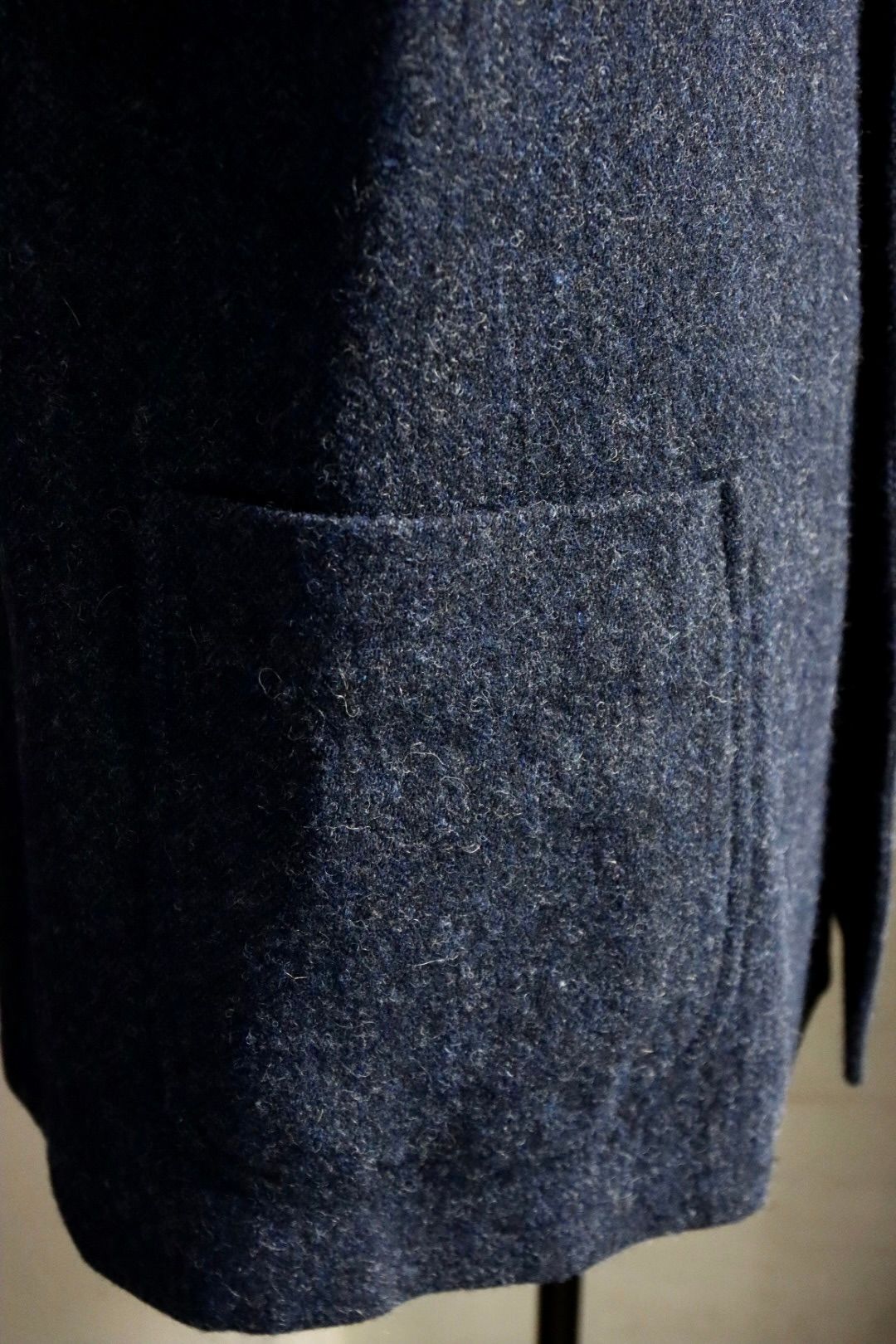 アプレッセ23AWハンティングジャケット Tweed Hunting Jacket(23AAP-01-17H)NAVY