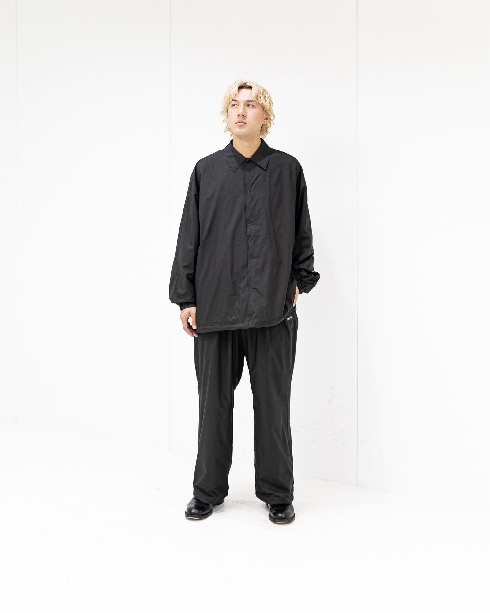 グラフペーパー 26SS PERTEX QUANTUM AIR Overshirt(GM261-50302)CHARCOAL☆3月28日(土)発売！