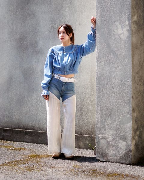 TANAKA SS25 WESTERN BLOUSE style.2025.4.17
