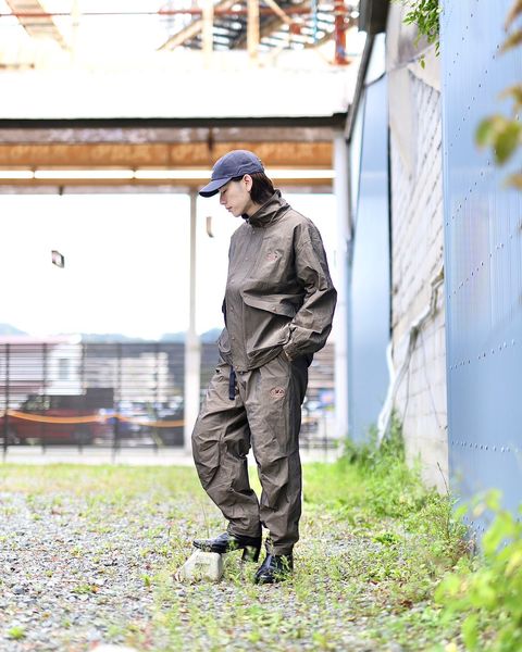 is-ness イズネス 23AW SHAKA SHAKA NYLON セットアップスタイル