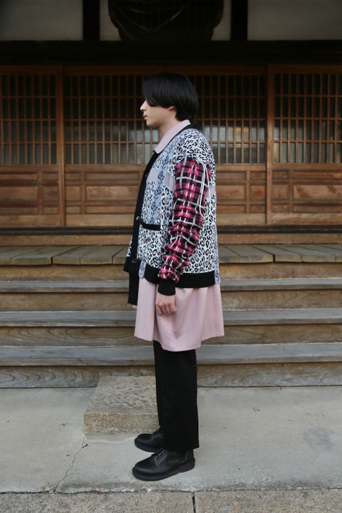KIDILL×rurumu Drawcord Knit Cardigan style.2021.1.17