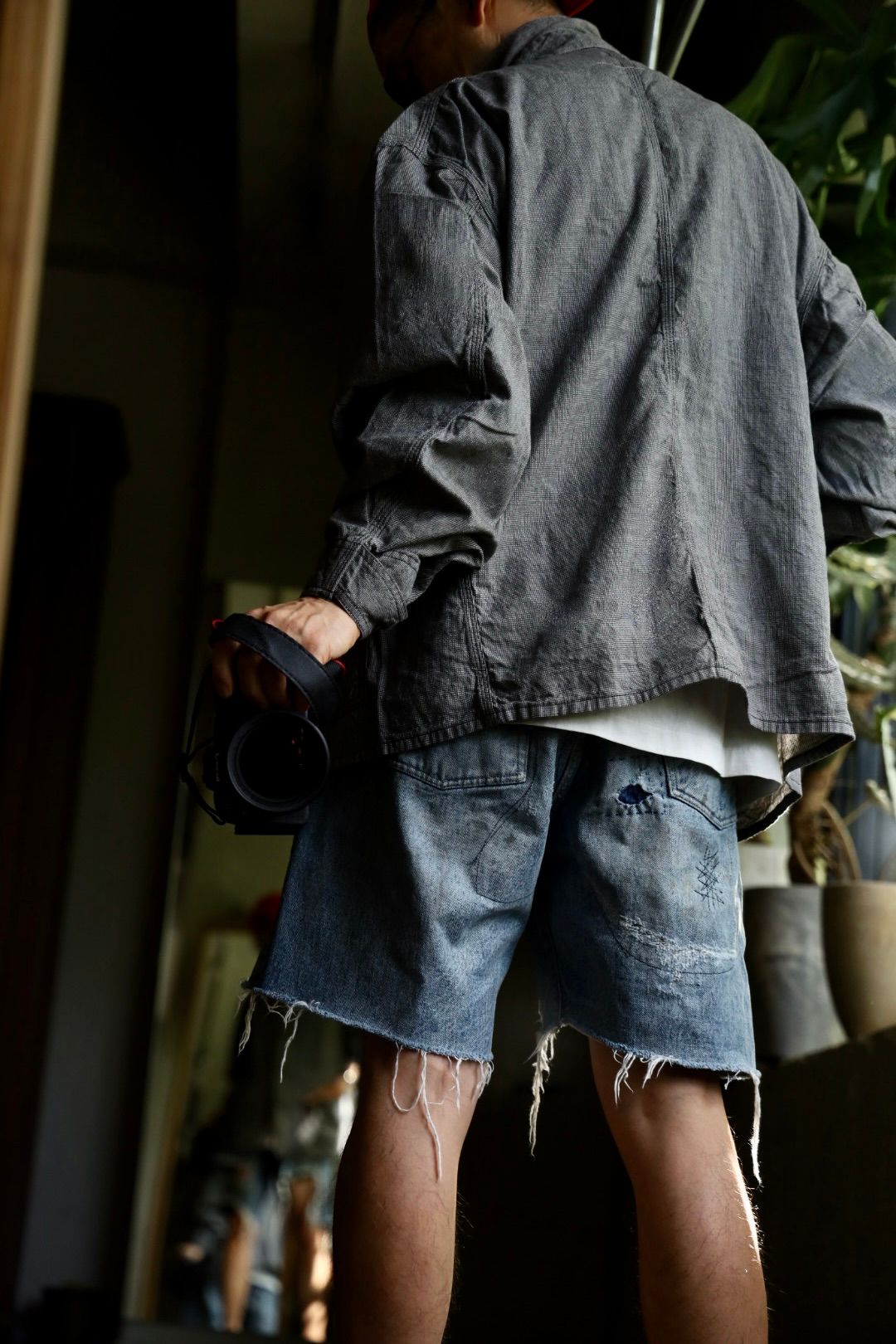 ©SAINT M×××××× ベルベルジンコラボ STRIPE BB_DENIM JKTスタイル(SIZE:S)