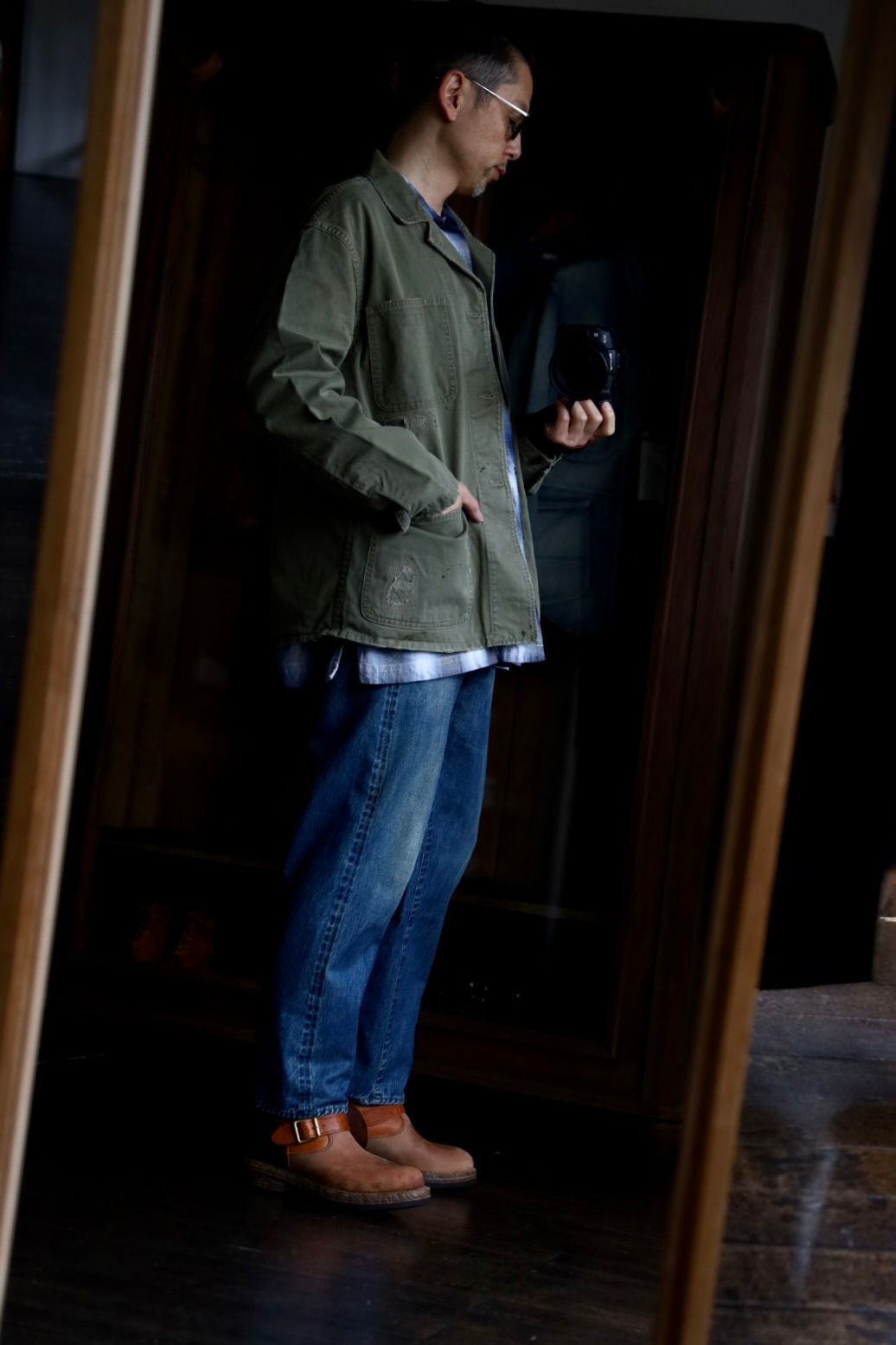 BOWWOW - BOW WOW バウワウ USN N-3 TWILL JK(W251-UN3TJ)OD BOWWOW - BOW WOW バウワウ USN N-3 TWILL JK(W251-UN3TJ)OD