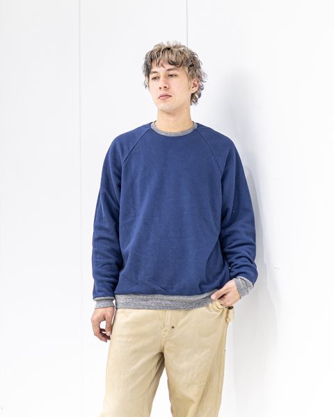 A.PRESSE 新作Vintage Light Weight Reversible Sweatshirt1月24日(土)新作発売！