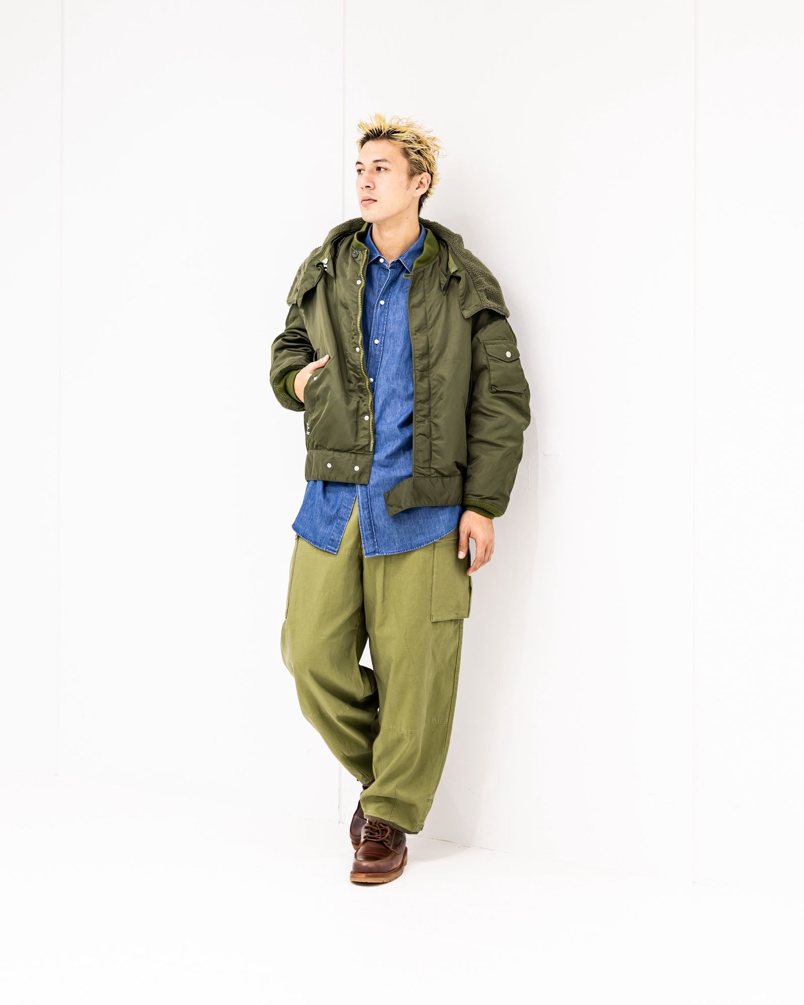 FreshService HEAVY NYLON DECK JACKET (OLIVE)10月11日(土)新作発売！