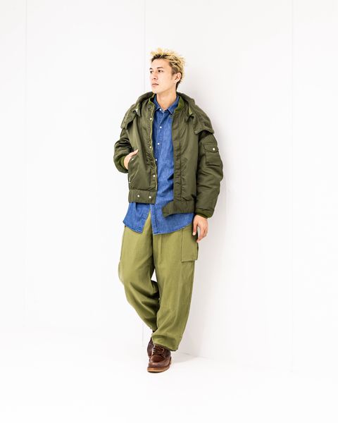 FreshService HEAVY NYLON DECK JACKET (OLIVE)10月11日(土)新作発売！