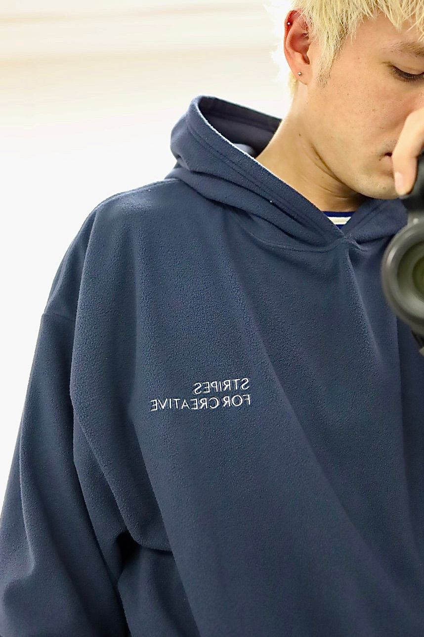 S.F.C 25FW SPOT エスエフシー FLEECE SUPER BIG HOODY LS TEE(SFCFW25CS02SP)Navy☆12月20日(土)発売！