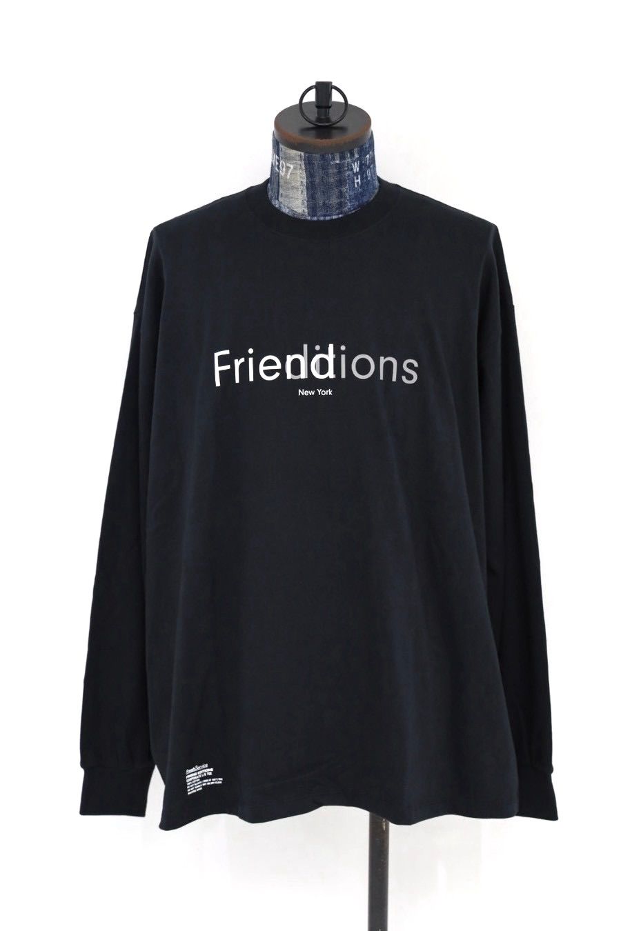 フレッシュサービス 26AW CORPORATE L/S TEE "FE NY"(FSC263-70116FE)BLACK☆8月29日(土)新作発売！