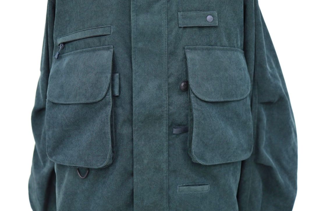DAIWA PIER39(ダイワピア39) TECH WADING JACKET CORDUROY(BJ-43026W)D.GREEN☆9月26日(土)新作発売！