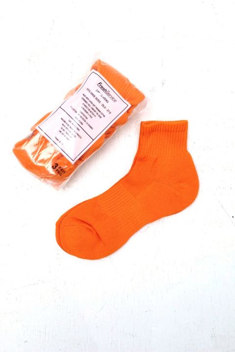 フレッシュサービスORIGINAL 3-PACK SHORT SOCKS(ORANGE)☆5月9日(土)発売！