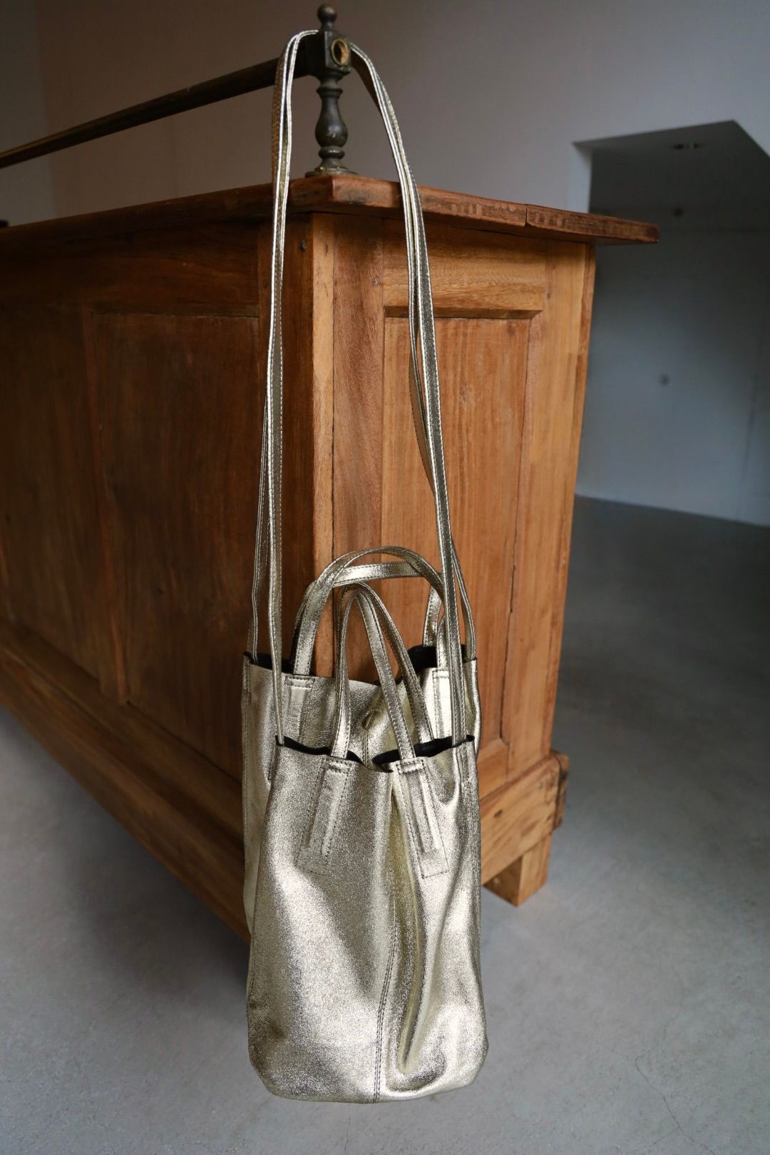 Morphee / モルフェトートバッグ 2WAY SMALL TOTE(SHORT)GOLD☆入荷しました！