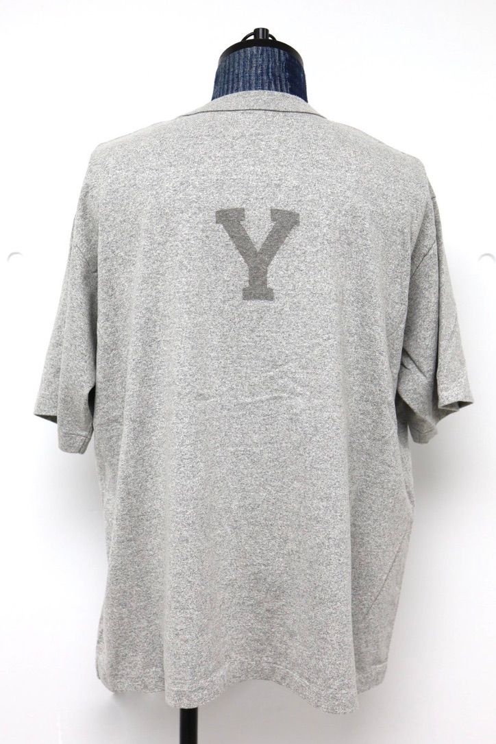 blurhms ROOTSTOCK ブラームスルーツストック 26SS ALE-Y 88/12 Print Tee WIDE(bROOTS25S36S26A)HEATHER GREY x FADE GREY☆4月17日(金)新作発売！