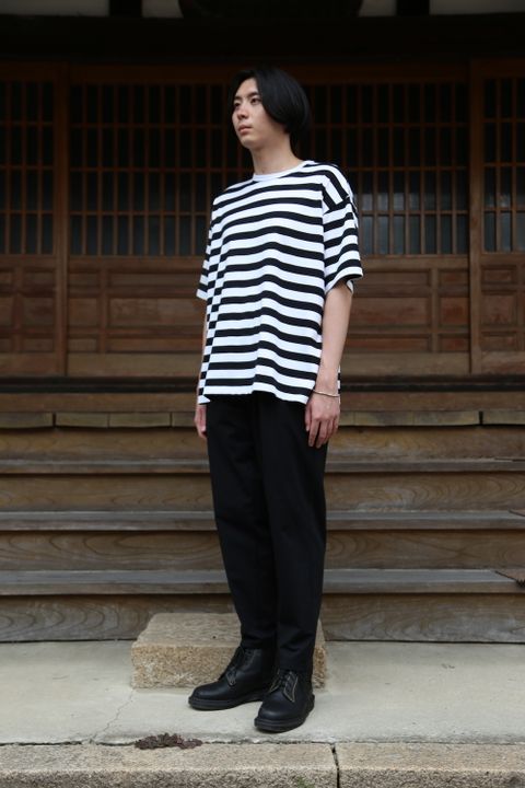 Graphpaper Compact Ponte Chef Pants(GM213-40042B) style.2021.7.18.