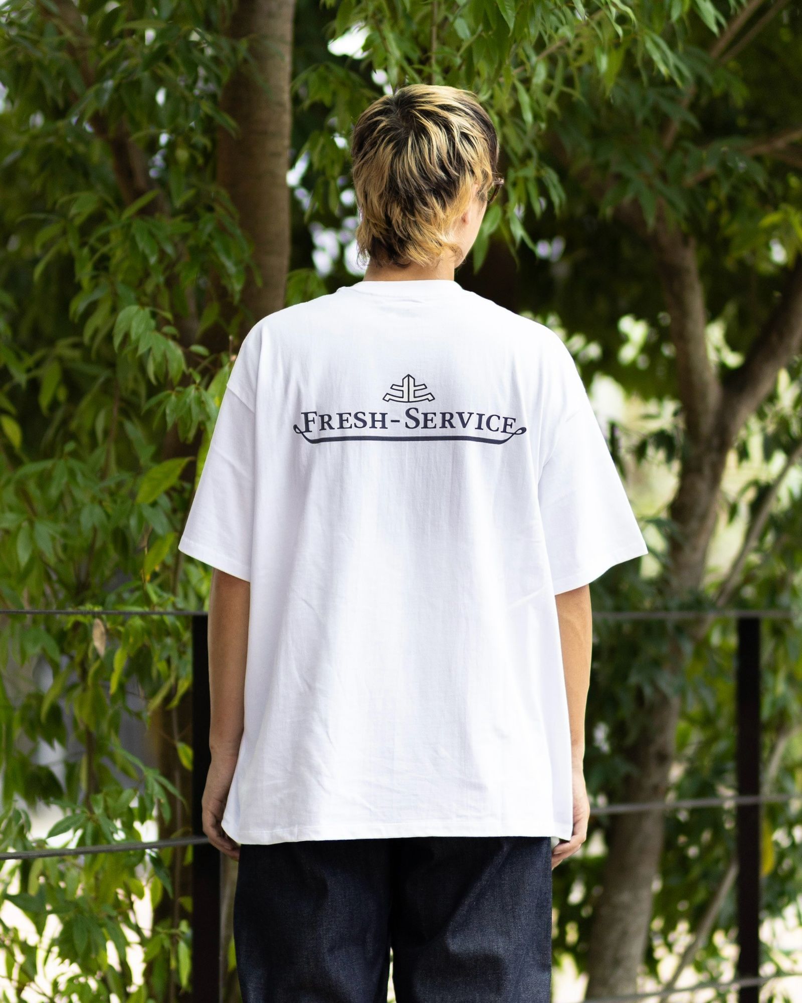 フレッシュサービス CORPORATE PRINTED S/S TEE "FF"(FSC263-70137)WHITE☆7月25日(土)新作発売！