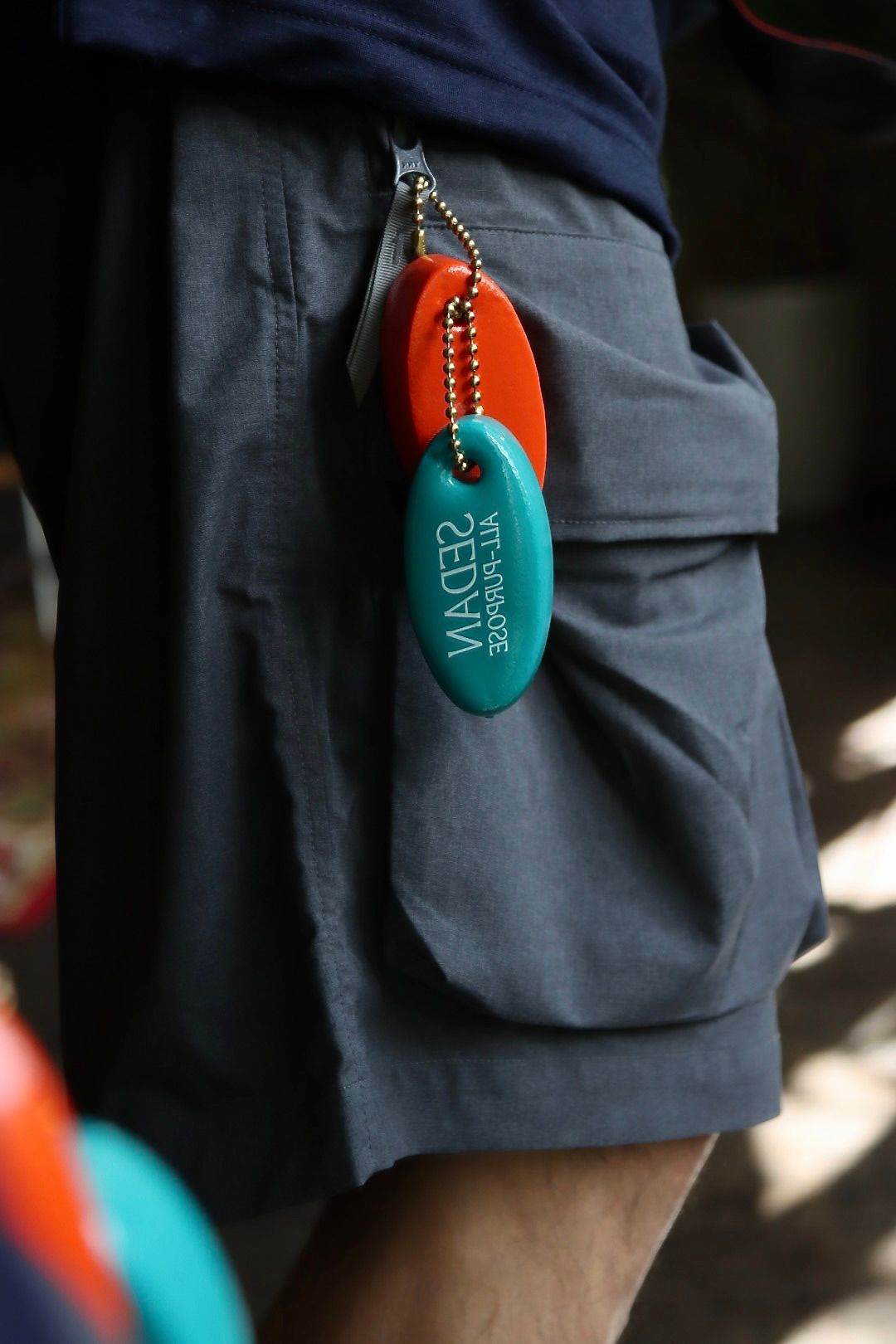 セダンオールパーパス23FW Oval Logo Key Float(SD23F-AC01)Teal