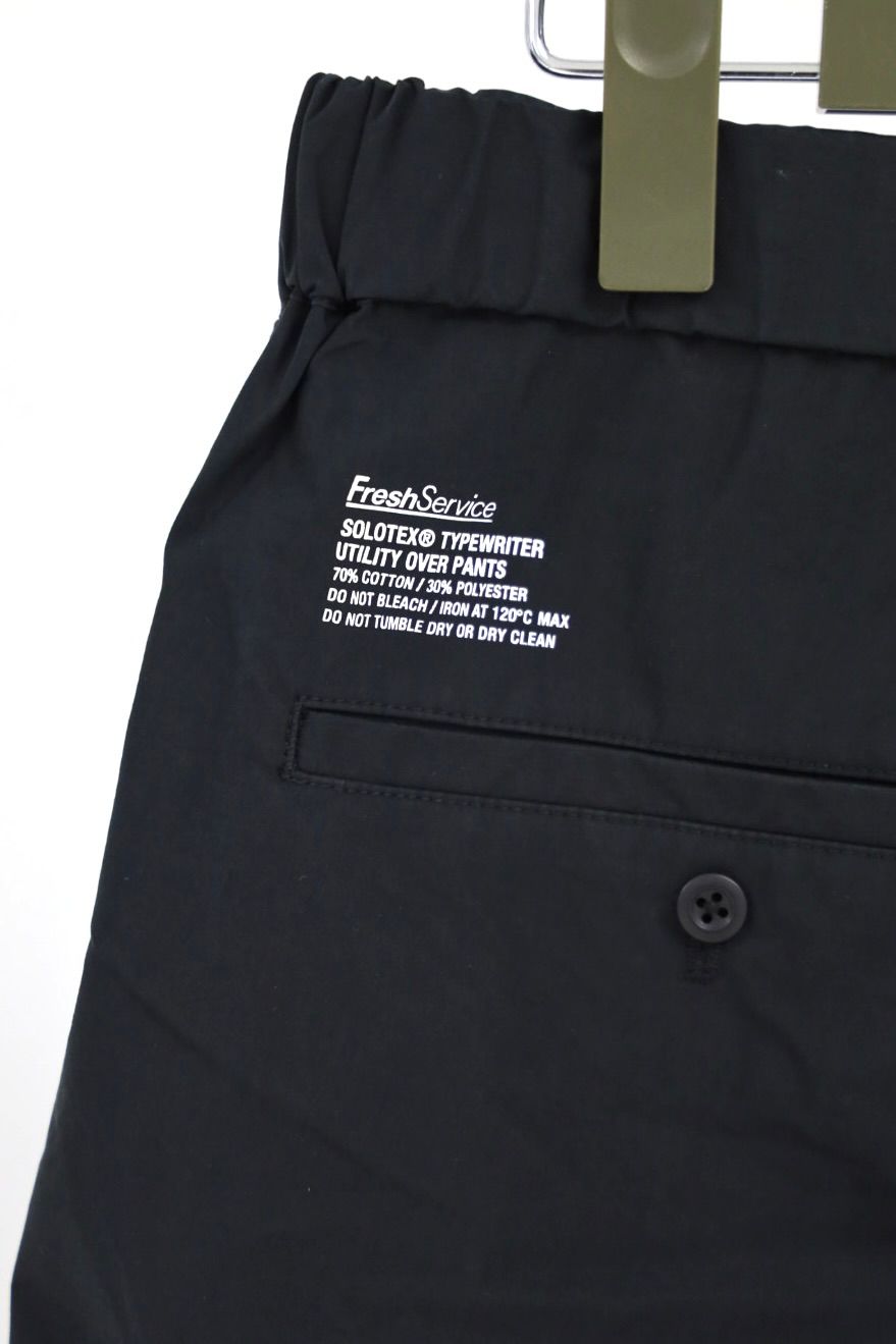 フレッシュサービス SOLOTEX® TYPEWRITER UTILITY OVER PANTS(FSC263-40106B)BLACK☆8月15日(土)新作発売！