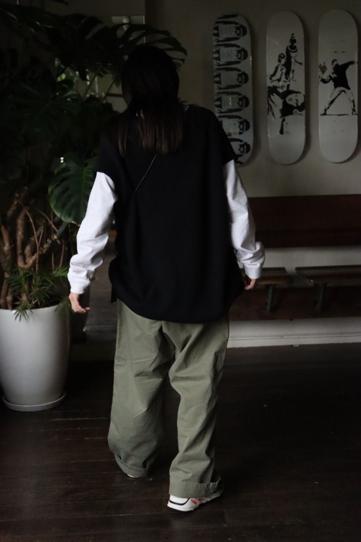 STUDIO NICHOLSON 22AW KNITTED VEST style.2022.9.24