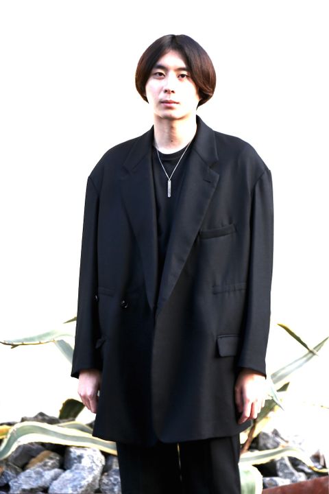 YOKE新作WOOL FLANNEL 11XL JACKET COATスタイル.2020.10.2.