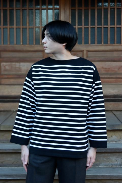 Ets.MATERIAUX French panel border(BLACK×WHITE)style.