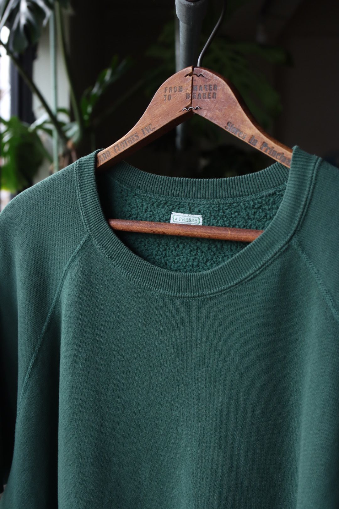新品 A.PRESSE Vintage Sweatshirt 半袖スウェット