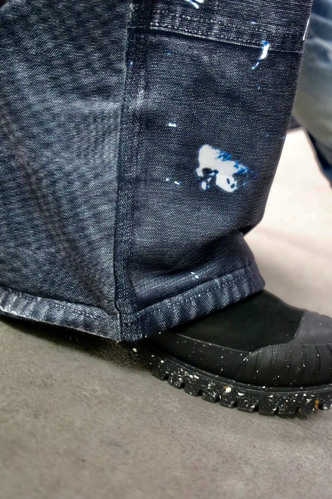 トーキングアバウト ジ アブストラクション 26SS ワイドパンツ PRINT DUCK WIDE PT(26SS-PT-002CH)BLACK新作発売！