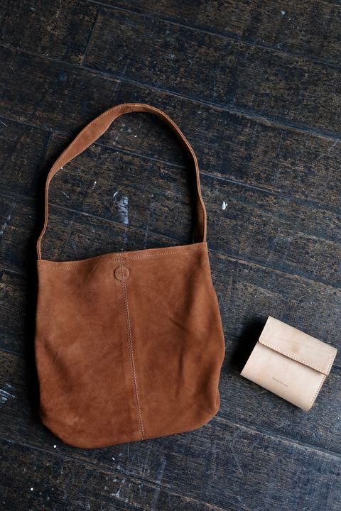 Morphee / モルフェトートバッグ CYLINDER S (CYS-OBR-1 )OIL SUEDE BROWN